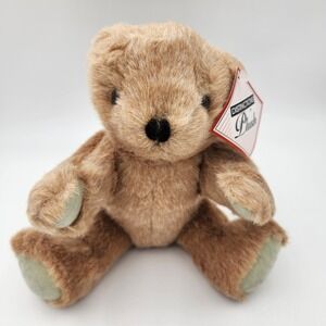 Distinctions in Plush Brown Teddy Bear Wangs International NWT Jointed‎